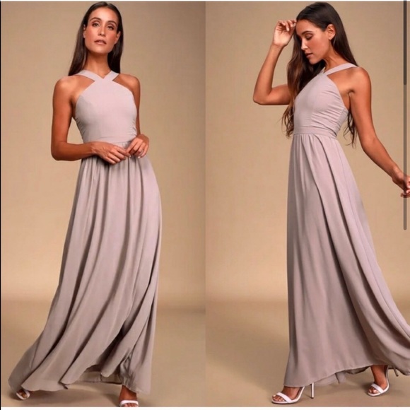 Lulus AIR OF ROMANCE Lavender Formal MAXI … - Picture 2 of 9